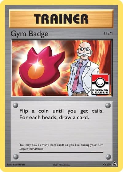 Gym Badge (Blaine) XY Promos Pokemon card