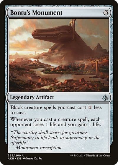 Bontus Monument Amonkhet Magic card