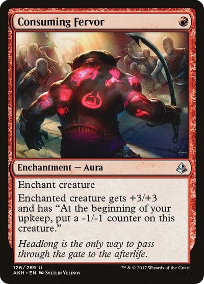 Consuming Fervor Amonkhet Magic card