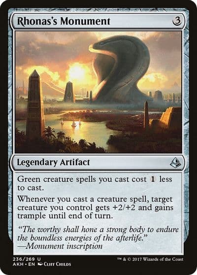 Rhonass Monument Amonkhet Magic card
