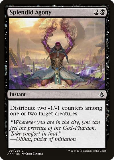 Splendid Agony Amonkhet Magic card