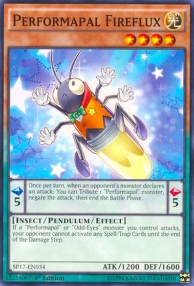Performapal Fireflux Starfoil Star Pack - Battle Royal Yu-Gi-Oh! card
