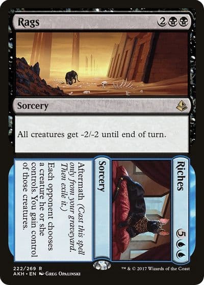 Rags Riches Amonkhet Magic card