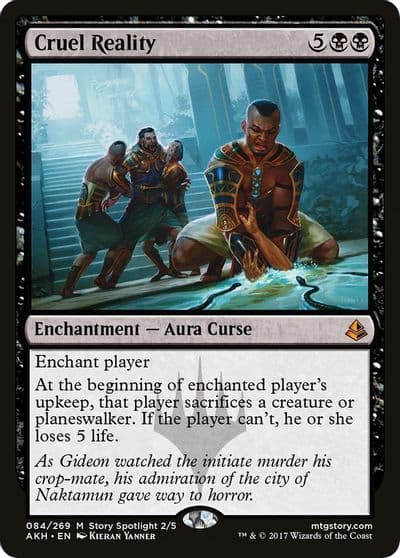 Cruel Reality Amonkhet Magic card