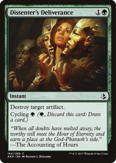 Dissenters Deliverance Amonkhet Magic card