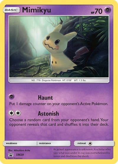 Mimikyu - SM29 SM Promos Pokemon card