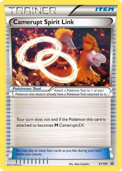 Camerupt Spirit Link - XY199 XY Promos Pokemon card