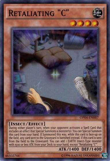 Retaliating C OTS Tournament Pack 4 Yu-Gi-Oh! card
