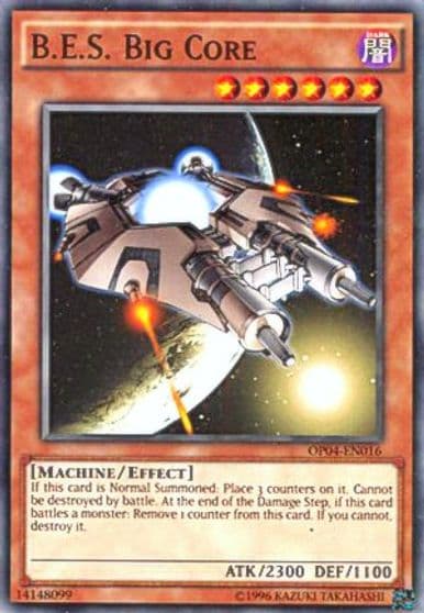 BES Big Core OTS Tournament Pack 4 Yu-Gi-Oh! card