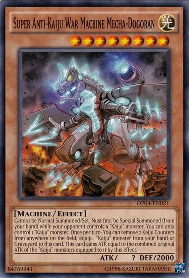Super Anti Kaiju War Machine Mecha Dogoran OTS Tournament Pack 4 Yu-Gi-Oh! card