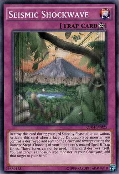 Seismic Shockwave OTS Tournament Pack 4 Yu-Gi-Oh! card