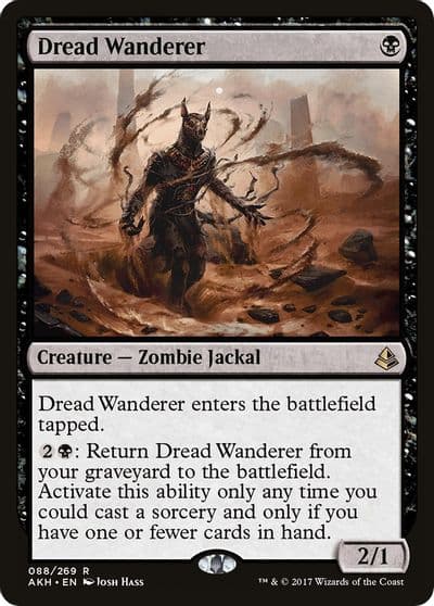 Dread Wanderer Amonkhet Magic card