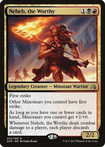 Neheb the Worthy Amonkhet Magic card