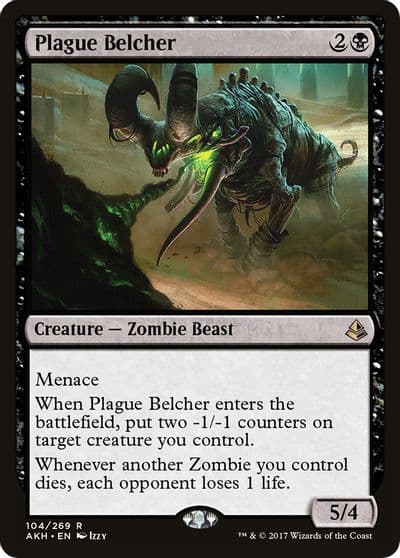 Plague Belcher Amonkhet Magic card