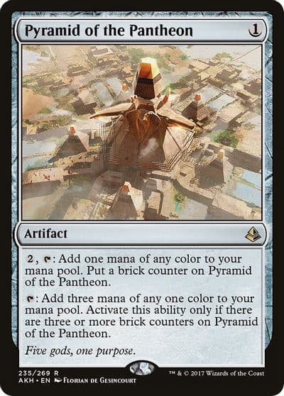 Pyramid of the Pantheon Amonkhet Magic card