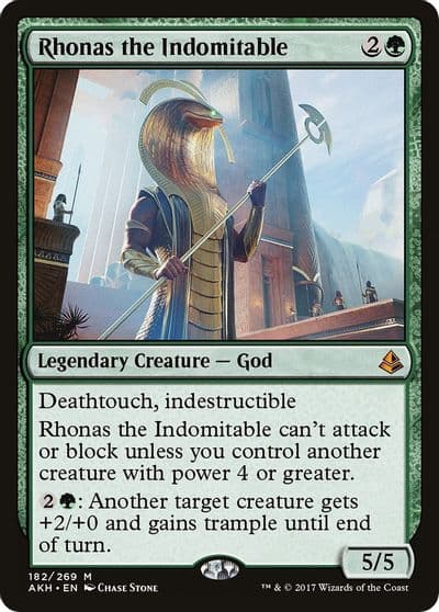 Rhonas the Indomitable Amonkhet Magic card