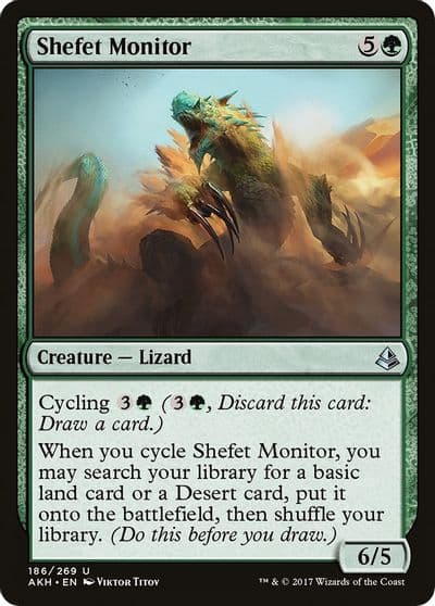Shefet Monitor Amonkhet Magic card