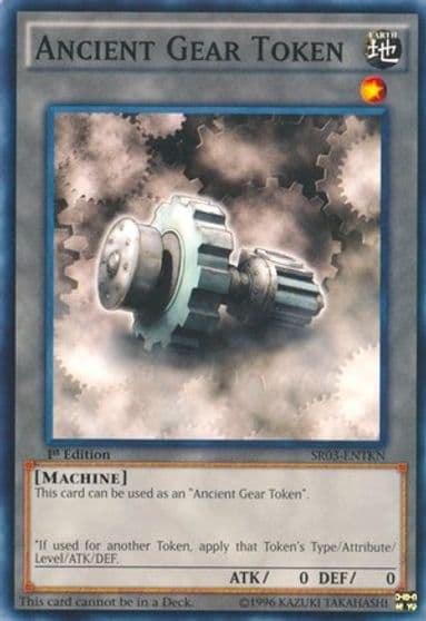 Token Ancient Gear Structure Deck: Machine Reactor Yu-Gi-Oh! card