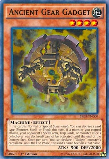 Ancient Gear Gadget Structure Deck: Machine Reactor Yu-Gi-Oh! card