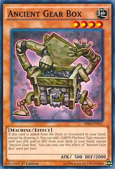 Ancient Gear Box Structure Deck: Machine Reactor Yu-Gi-Oh! card