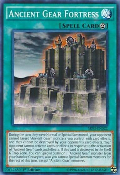 Ancient Gear Fortress Structure Deck: Machine Reactor Yu-Gi-Oh! card