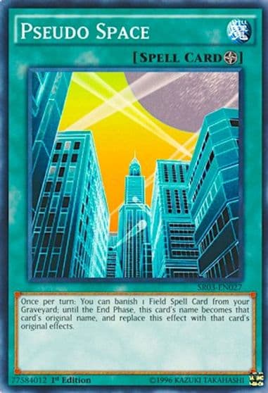 Pseudo Space Structure Deck: Machine Reactor Yu-Gi-Oh! card