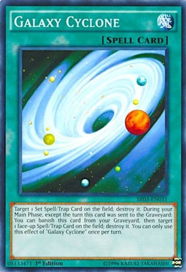 Galaxy Cyclone Structure Deck: Machine Reactor Yu-Gi-Oh! card