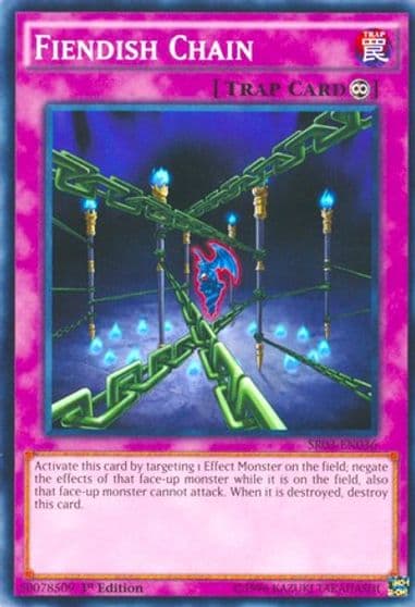 Fiendish Chain Structure Deck: Machine Reactor Yu-Gi-Oh! card