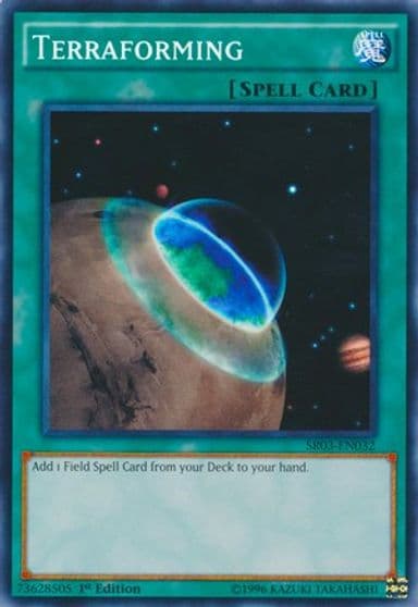 Terraforming Structure Deck: Dinosmasher's Fury Yu-Gi-Oh! card