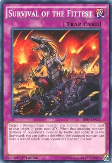 Survival of the Fittest Structure Deck: Dinosmasher's Fury Yu-Gi-Oh! card