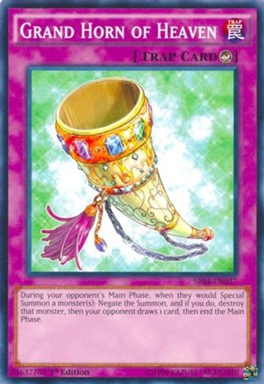 Grand Horn of Heaven Structure Deck: Dinosmasher's Fury Yu-Gi-Oh! card