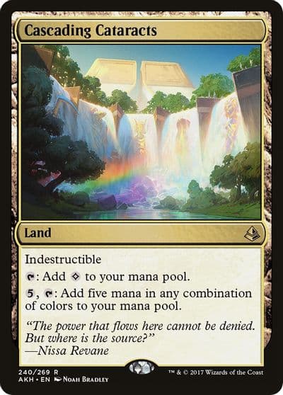 Cascading Cataracts Amonkhet Magic card
