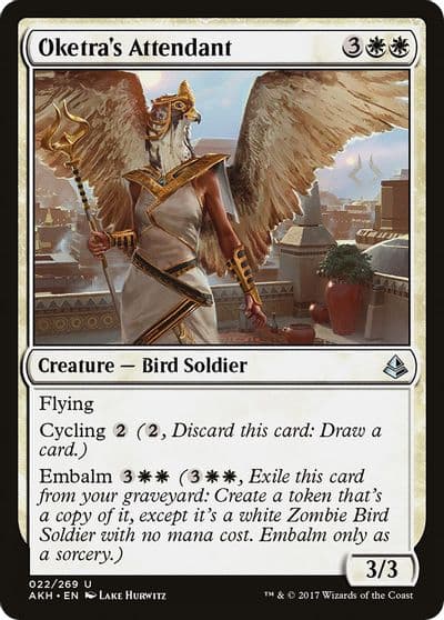 Oketras Attendant Amonkhet Magic card