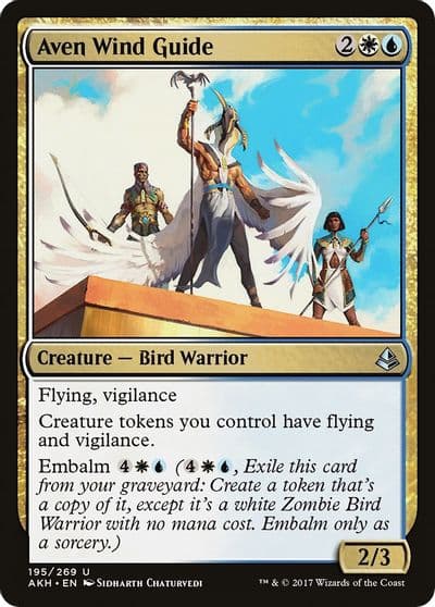 Aven Wind Guide Amonkhet Magic card