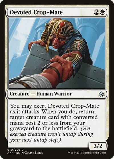 Devoted Crop Mate Amonkhet Magic card