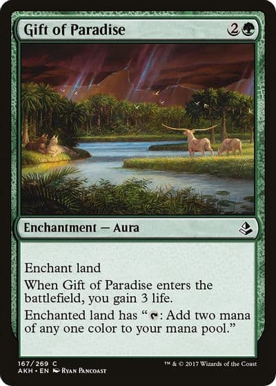 Gift of Paradise Amonkhet Magic card