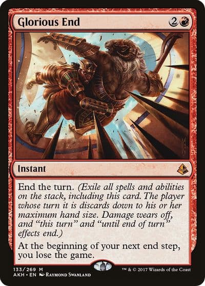 Glorious End Amonkhet Magic card