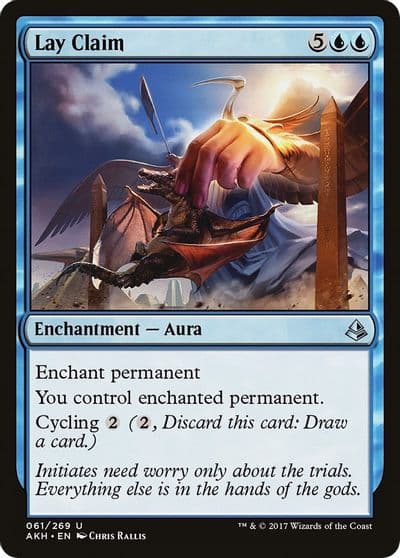 Lay Claim Amonkhet Magic card