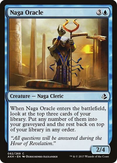 Naga Oracle Amonkhet Magic card