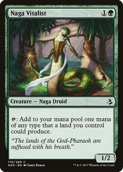 Naga Vitalist Amonkhet Magic card