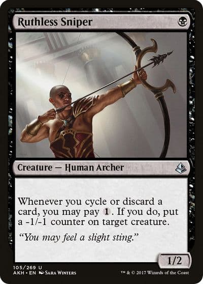 Ruthless Sniper Amonkhet Magic card