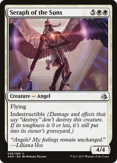 Seraph of the Suns Amonkhet Magic card