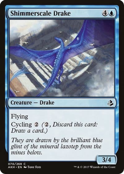 Shimmerscale Drake Amonkhet Magic card