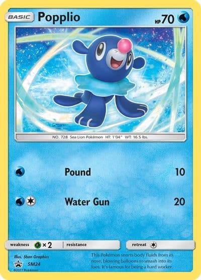 Popplio - SM24 SM Promos Pokemon card