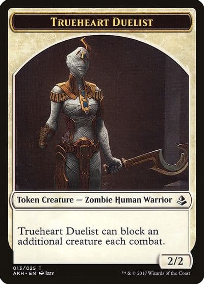 Trueheart Duelist Token Amonkhet Magic card