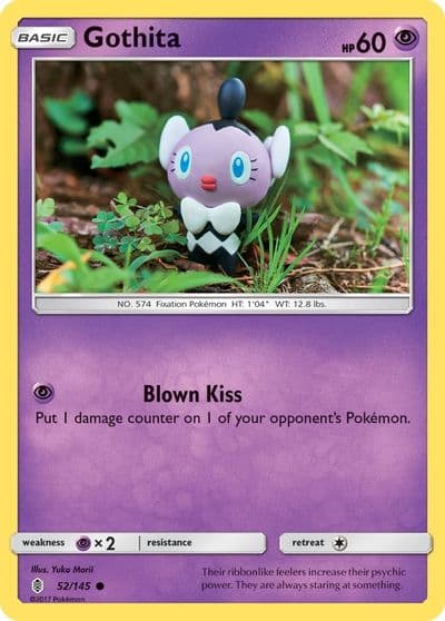 Gothita SM - Guardians Rising Pokemon card