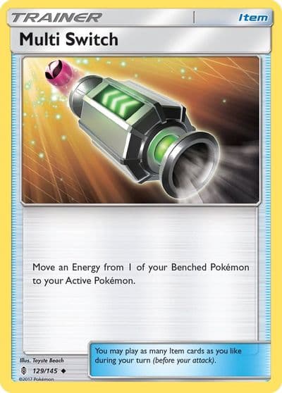 Multi Switch SM - Guardians Rising Pokemon card
