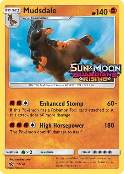 Mudsdale - SM20 (Prerelease) SM Promos Pokemon card