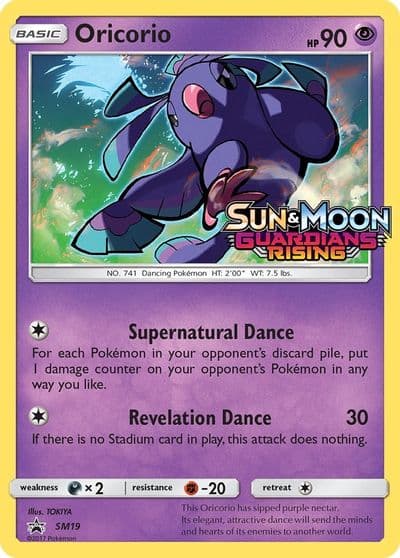 Oricorio - SM19 (Prerelease) SM Promos Pokemon card