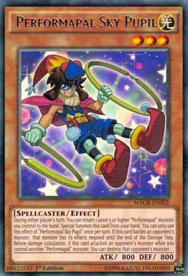 Performapal Sky Pupil Maximum Crisis Yu-Gi-Oh! card